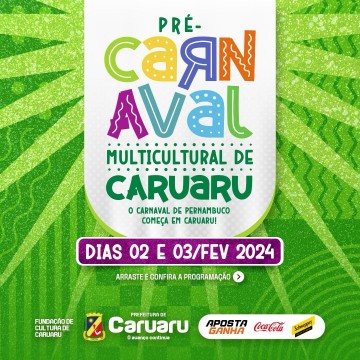 Pré-Carnaval Multicultural 2024 tem início nesta sexta-feira (2)