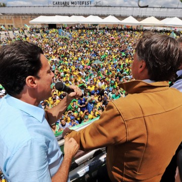Anderson: “Presidente Bolsonaro, é um orgulho poder estar ao seu lado”