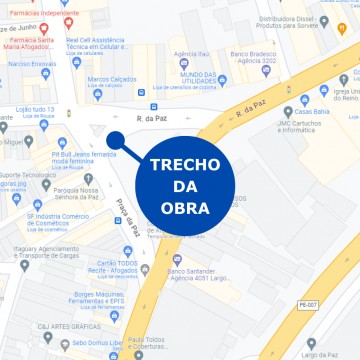 Compesa realiza obras de esgoto em Afogados e no bairro de São José; confira mudanças no trânsito 