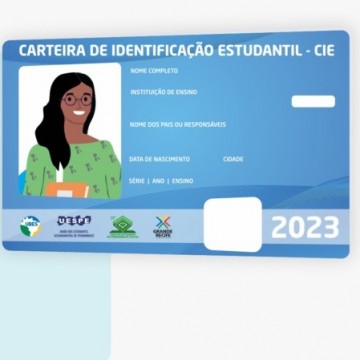 Carteira de Estudante 2022 é válida até 31 de março; renovação pode ser solicitada ao Grande Recife