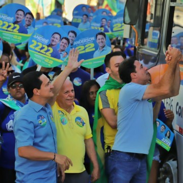 Anderson exalta o sentimento de otimismo e esperança da campanha: “Simbora mudar Pernambuco