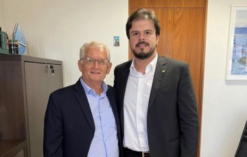 Prefeito de Condado cumpre agenda em Brasília em busca de recurso para cidade 