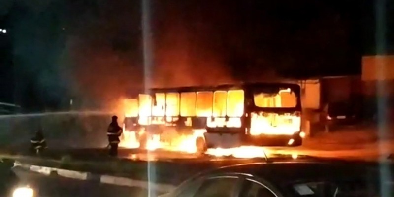 Desde o último dia 24, oito ocorrências com ônibus foram registradas. Em dois casos, os coletivos foram queimados