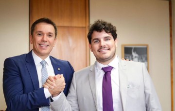 Ismael Lira firma parceria com deputado federal Felipe Carreras 