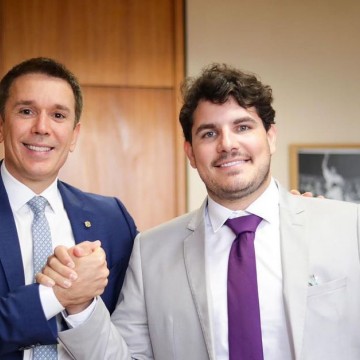 Ismael Lira firma parceria com deputado federal Felipe Carreras 
