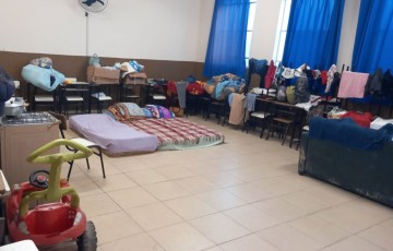 Prefeitura do Recife acolhe 2.045 pessoas em 35 abrigos temporários