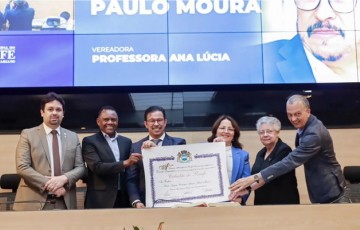 Paulo Moura é o novo cidadão recifense 