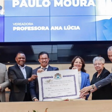 Paulo Moura é o novo cidadão recifense 