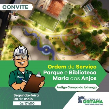 Prefeitura de Toritama vai assinar Ordem de Serviço para construção do Parque e Biblioteca Maria dos Anjos