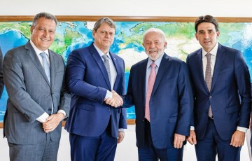 Lula, Silvio Costa e Tarcísio assinarão termo de cooperação técnica para obras no Túnel de Santos