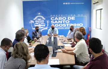 Prefeitura do Cabo se reúne com o Complexo de Suape para discutir revisão do Plano Diretor do território estratégico