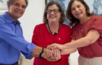 Senadora Teresa Leitão declara apoio a Carlos Santana em Ipojuca