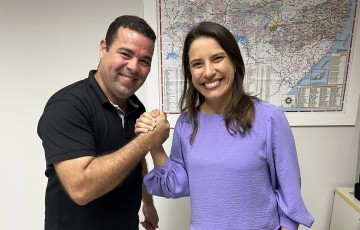 Raquel Lyra anuncia pré-candidatura a federal de Bruno Ribeiro, ex-vereador de Carpina