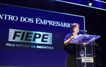 Em evento da Fiepe, governadora em exercício Priscila Krause estreita as relações com o setor privado