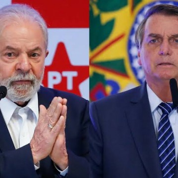 DataFolha: Lula chega a 48%, Bolsonaro 33%