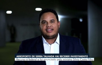 Investimentos no Aeroporto de Serra Talhada são o tema do comentário político na TV Asa Branca