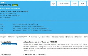 Barroso quer levar ação sobre compras emergenciais da covid-19 do Estado de Pernambuco diretamente ao plenário do STF