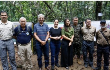 Governadora visita área em que será construída a Escola de Sargentos em Pernambuco ambiental
