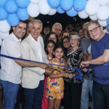 Paulo Roberto inaugura primeira Cozinha Comunitária de Vitoria do Santo Antão