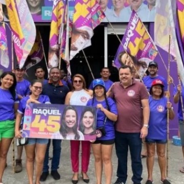 Prefeito de Macaparana faz campanha a favor de Raquel