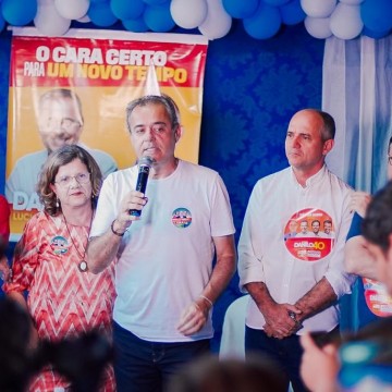 Danilo reforça campanha em Araripina ao lado de Tião do Gesso e seu grupo