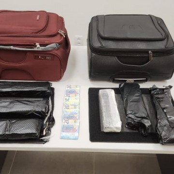 PF prende homem com 4,6kg de cocaína no Aeroporto Internacional dos Guararapes, no Recife