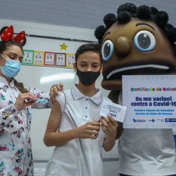 Jaboatão leva campanha de vacinação de crianças contra a Covid-19 para as escolas municipais