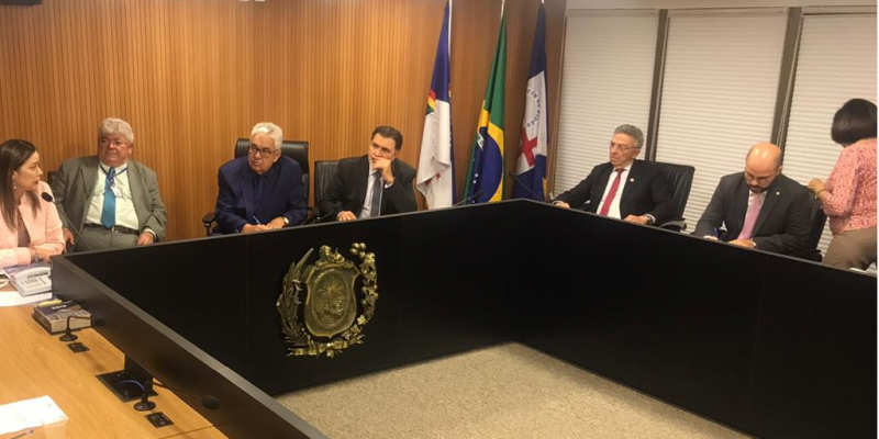 O encontro é presidido pelo deputado estadual, Antônio Moraes (PP)
