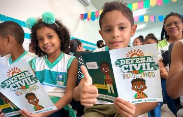 Ipojuca lança projeto Defesa Civil Amiga das Crianças nas escolas