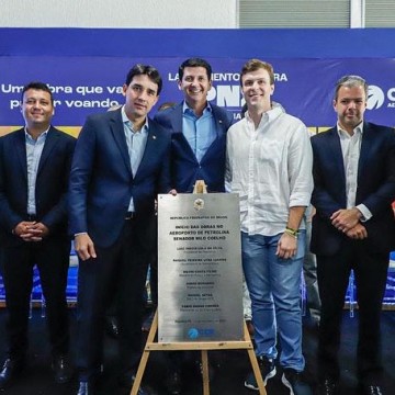 Silvio Costa Filho anuncia R$ 56 milhões para Aeroporto de Petrolina/PE ao lado da CCR