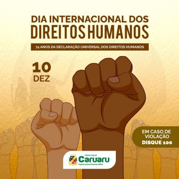 Caruaru realiza 4ª Semana Municipal dos Direitos Humanos