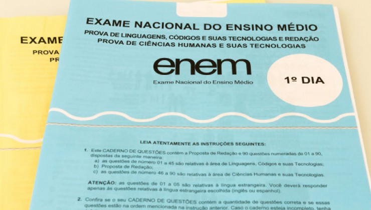 Exame Nacional do Ensino Médio, em 2022, será realizado nos dias 13 e 20 de novembro