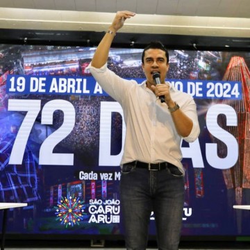 Rodrigo Pinheiro revela que São João de Caruaru terá 72 dias no próximo ano 