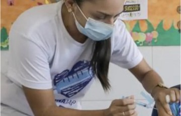 Jaboatão inicia vacinação de crianças entre 6 meses e dois anos contra covid nesta quarta-feira 