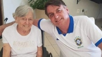 Morre a mãe do presidente Jair Bolsonaro