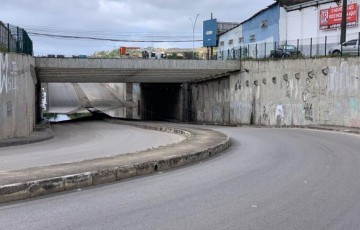  Depois das mortes , as promessas de obras de R$ 9,5 milhões vai evitar alagamento no Túnel Felipe Camarão