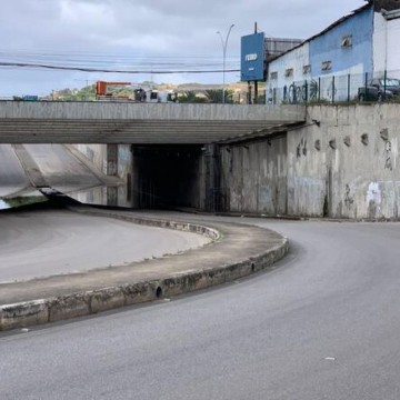  Depois das mortes , as promessas de obras de R$ 9,5 milhões vai evitar alagamento no Túnel Felipe Camarão