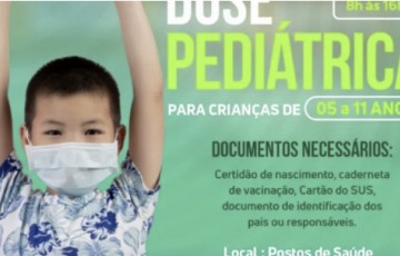 Arcoverde promove vacinação contra a COVID-19 para crianças entre 5 e 11 anos 