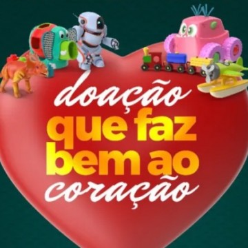 Doações para a campanha “Doe Brinquedos, Ganhe Sorrisos” são aceitas até 13 de dezembro em Gravatá