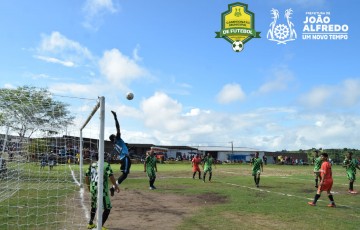 Campeonato de Futebol de João Alfredo é destaque na região