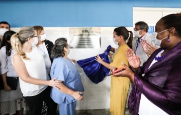 Raquel Lyra entrega leitos pediátricos no Hospital Otávio de Freitas