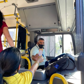 Grande Recife lança campanha educativa para melhorar convivência entre passageiros e motoristas de transporte público