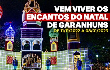 Após sucesso do FIG 30 Anos, Prefeitura de Garanhuns divulga os ‘Encantos do Natal’