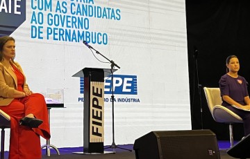 Acompanhe ao vivo debate entre as candidatas ao Governo de Pernambuco