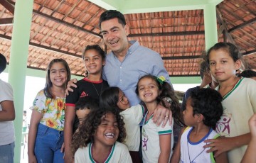 Araripina: Na Serra da Torre, prefeito Raimundo Pimentel inaugura Centro de Educação Infantil e amplia Escola