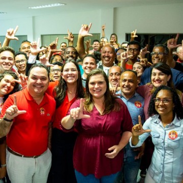 Marília Arraes recebe apoio de lideranças políticas para a disputa do segundo turno