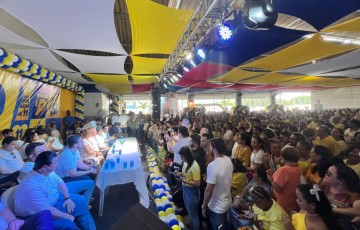 Marinaldo Rosendo reúne grande público para convenção do PP em Timbaúba 
