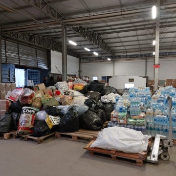 Aena arrecada 300 toneladas de doações para o RS; Pernambuco reuniu 34 toneladas em dois dias