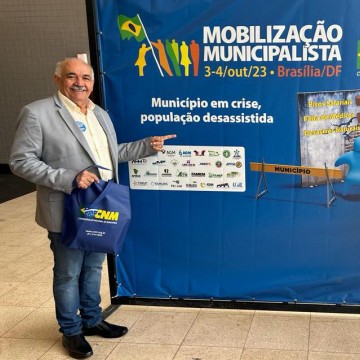 Prefeito de Passira participa de Mobilização Municipalista em Brasília 