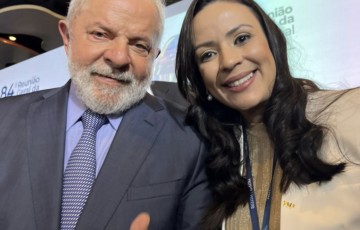 Em 10 dias, prefeita Márcia Conrado se encontra com Lula pela terceira vez em Brasília